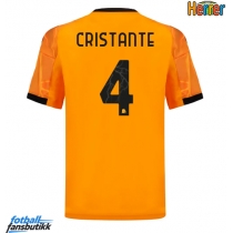 AS Roma Bryan Cristante #4 Bortedrakt 2025-26 Kortermet